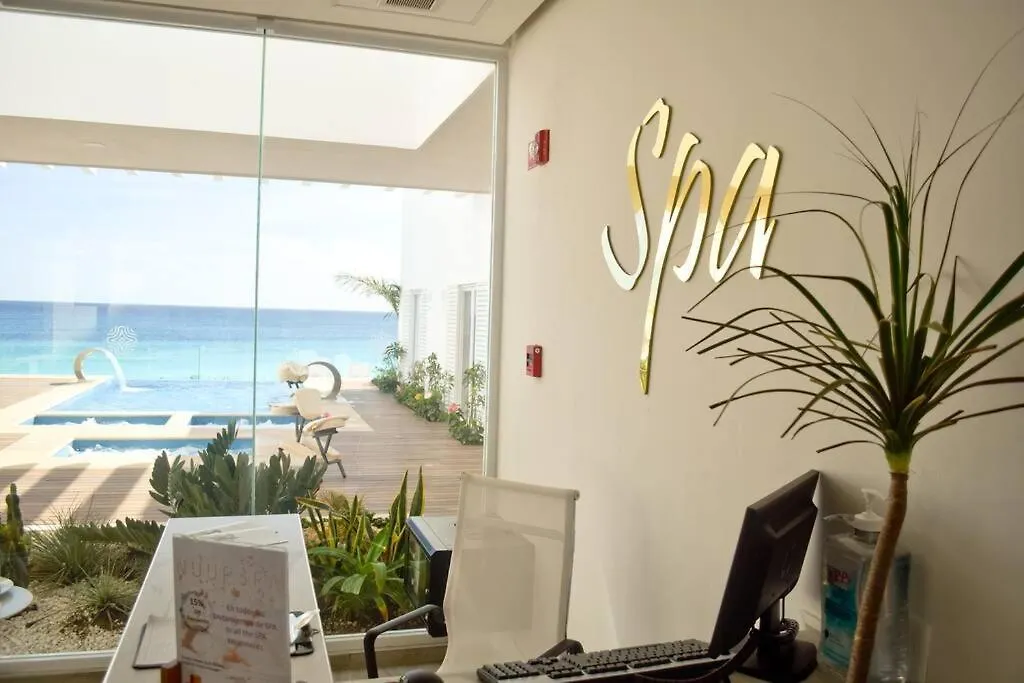 Apartment Luxury Ocean Front Apartment, 2 Bedroom Beach, Gym, Spa Cancun