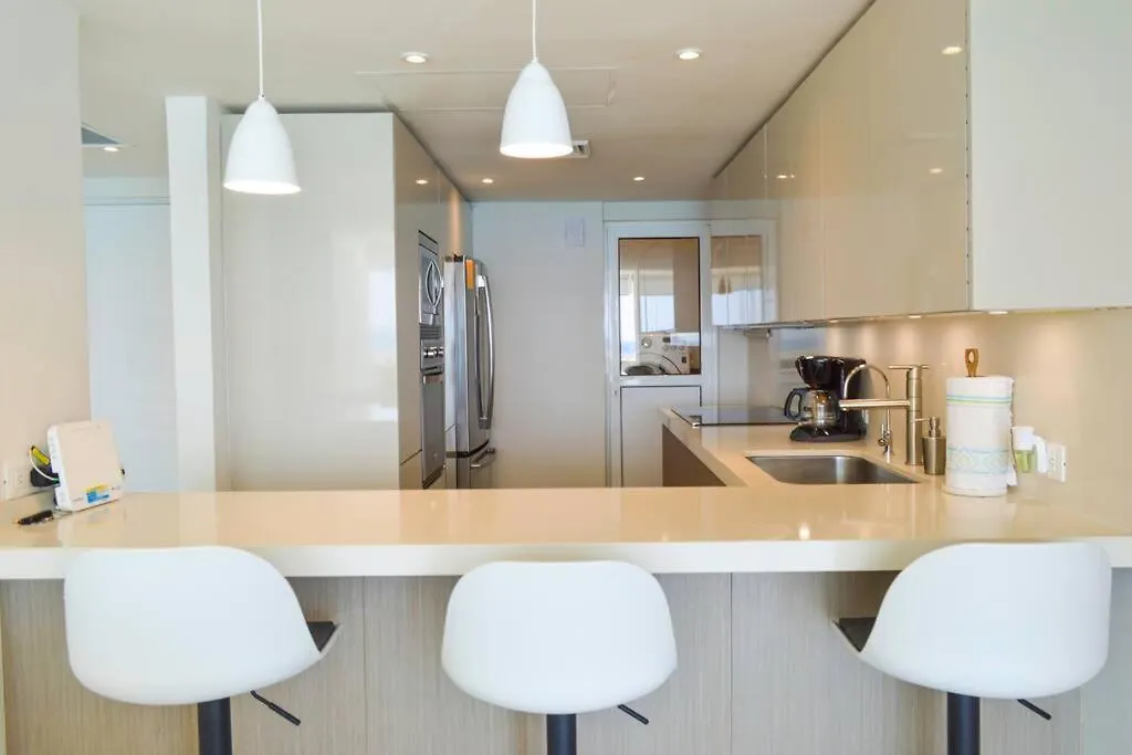 Luxury Ocean Front Apartment, 2 Bedroom Beach, Gym, Spa Cancun 0*,